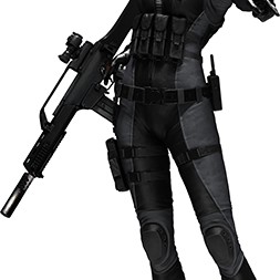 Figurine Resident Evil Lupo – Square Enix, 21cm, PVC, Neuve Sous Emballage